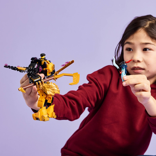 Конструктор LEGO Ninjago Бойовий робот Аріна Спін-джитсу 213 елементів (71839) - зображення 13