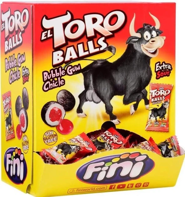 Жуйка Fini El Toro Balls 5г - зображення 5