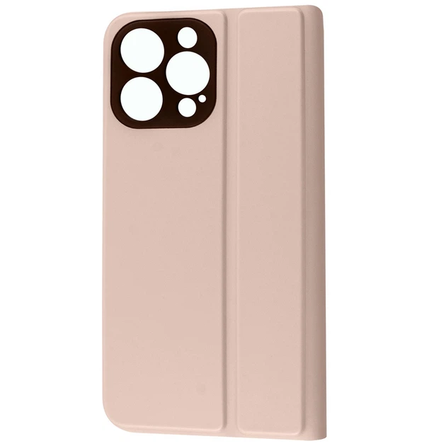 Чохол Fiji Shell для Apple iPhone 14 Pro книжка з магнітом та захистом камери Pink Sand - Фото 3 Чохол Fiji Shell для Apple iPhone 14 Pro книжка з магнітом та захистом камери Pink Sand - зображення 3