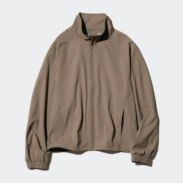 Ветровка женская Uniqlo 78693830 S Коричневая (1159833846) - Фото 8 Ветровка женская Uniqlo 78693830 S Коричневая (1159833846) - изображение 8