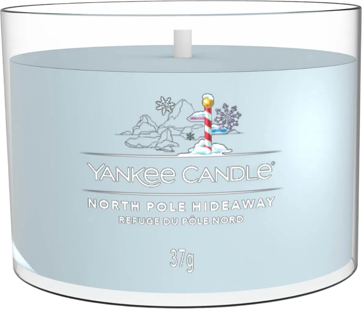 Świeca zapachowa Yankee Candle North Pole Hideaway 37 g (5038581162492) - obraz 1