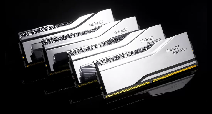 Оперативна памʼять G.Skill DDR5-6000 32768MB PC5-48000 (Kit of 2x16384MB) Trident Z5 Royal Neo  (F5-6000J2836G16GX2-TR5NS) - зображення 4