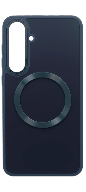 Чохол-накладка Bonbon Glass Ring для Samsung S24 Plus / S25 Plus Blue - Фото 1 Чохол-накладка Bonbon Glass Ring для Samsung S24 Plus / S25 Plus Blue - изображение 1