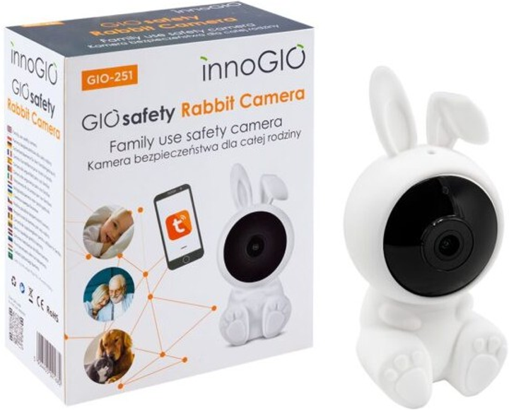 Радионяня Innogio GIOsafety Rabbit GIO-251 (5904405021682) - изображение 2