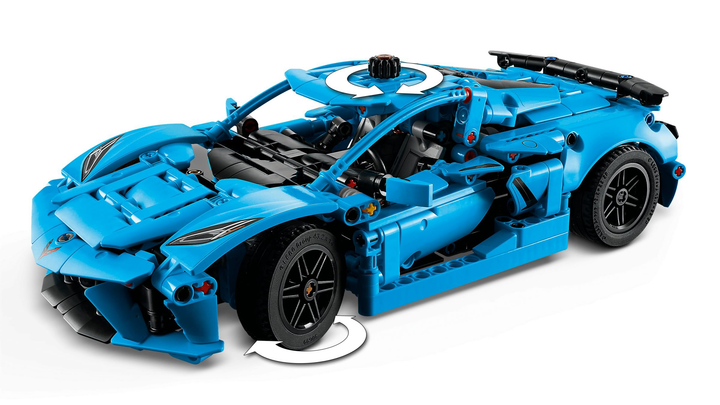 Конструктор LEGO Technic Chevrolet Corvette Stingray Синій 732 елементи (42217) - зображення 8