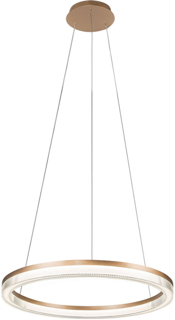 Lampa wisząca Light Prestige Cristal Triangle Gold (LP-033/1P L GD) - obraz 2