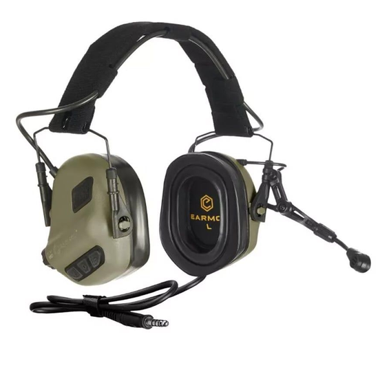 Активные защитные наушники Earmor M32 Plus Олива (Kali) - изображение 2