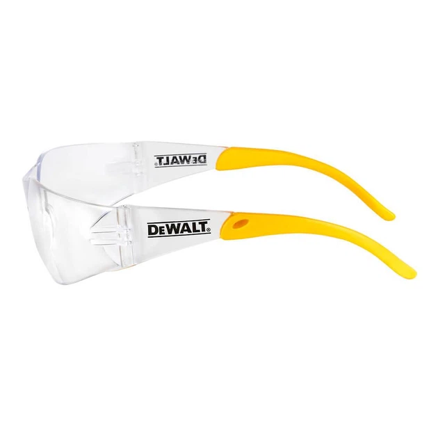 Окуляри DeWALT Protector™, прозорі, полікарбонатні, з м'якими гумовими накладками на дужках (DPG54-1D) - Фото 4 Окуляри DeWALT Protector™, прозорі, полікарбонатні, з м'якими гумовими накладками на дужках (DPG54-1D) - изображение 4