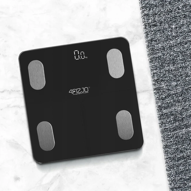 Весы напольные аналитические 4FIZJO Lite до 180 кг Black (P-5905973404044) - изображение 7
