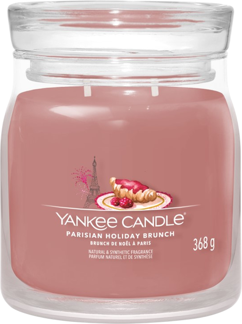 Świeca zapachowa Yankee Candle Signature Parisian Holiday Brunch 368 g (5038581161976) - obraz 1