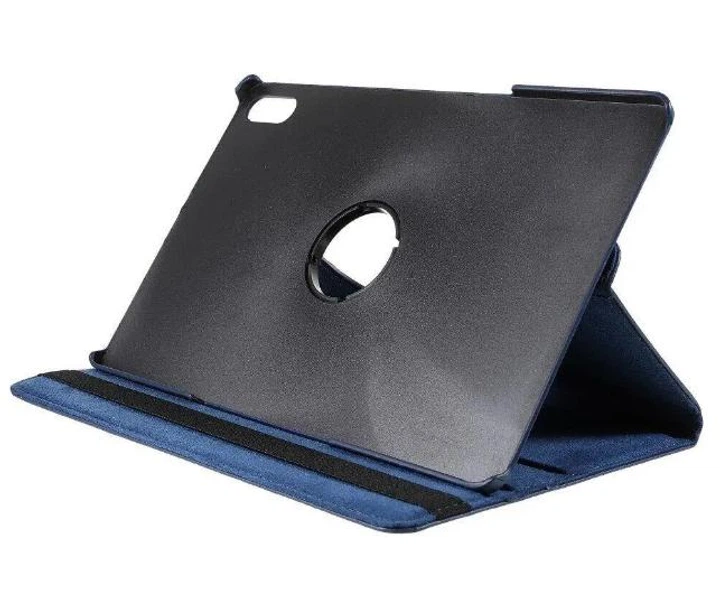 Чехол Book 360 для планшета Lenovo Tab P12 Pro 12,6" книжка поворотный подставка PU кожа Темно-синий - изображение 5