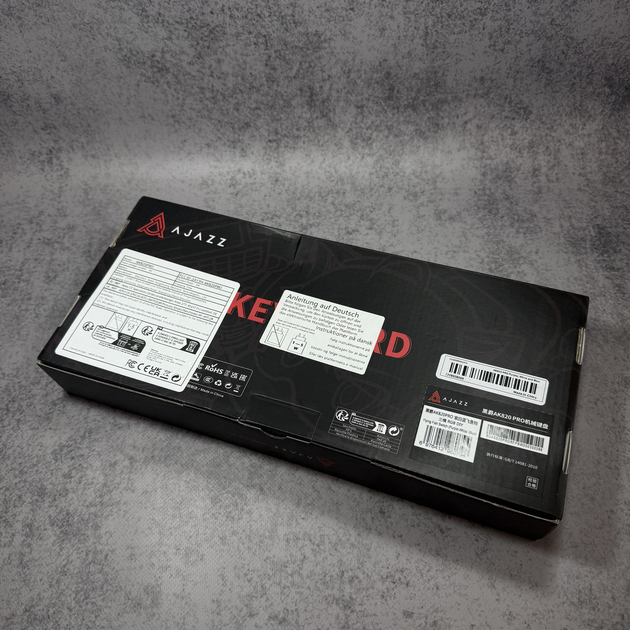 Клавіатура механічна бездротова Ajazz Ak820 PRO Purple з RGB та підтримкою HOT SWAP - изображение 6