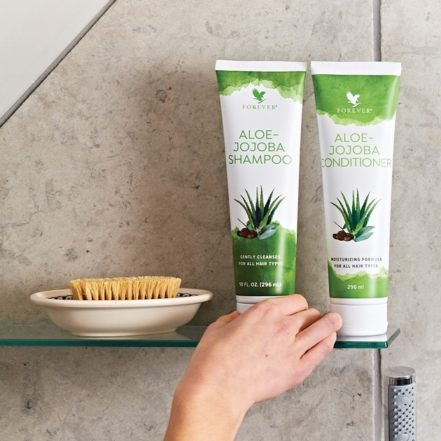 Кондиціонер ополіскувач Forever Living Products Алое Жожоба 296 мл (641) - зображення 4
