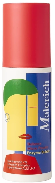 Балансуюча ензимна пудра для обличчя - Malevich Enzyme Powder 60ml (60ml) (1290031-1905370130-2) - Фото 1 Балансуюча ензимна пудра для обличчя - Malevich Enzyme Powder 60ml (60ml) (1290031-1905370130-2) - зображення 1