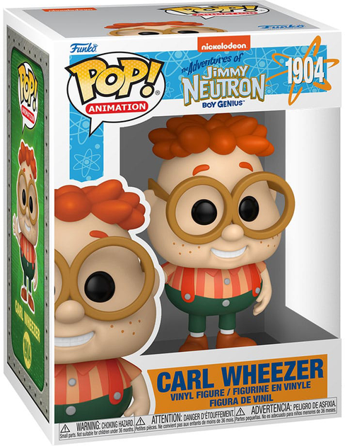 Фігурка Funko Pop! Jimmy Neutron Carl Wheezer 83535 (889698835350) - зображення 1