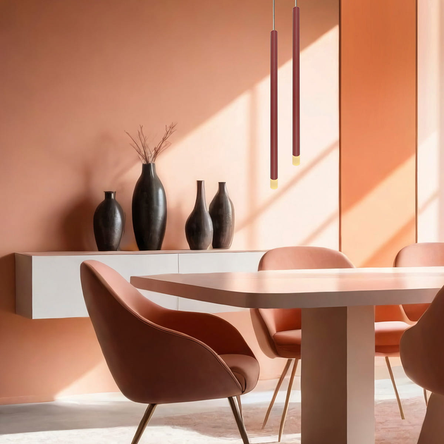 Підвісний світильник Light Prestige Lungo LP-894/1P Червоний - зображення 6