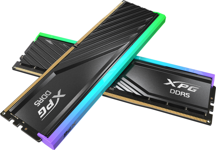 Pamięć RAM ADATA DDR5-6000 65536MB PC5-48000 (Kit of 2x32768) XPG Lancer RGB Black (AX5U6000C3032G-DTLABRBK) - obraz 4