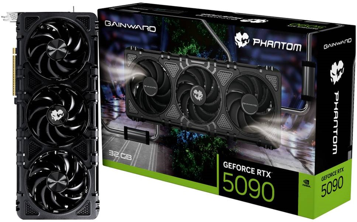 Karta graficzna Gainward PCI-Ex GeForce RTX 5090 Phantom 32GB GDDR7 (512bit) (2407/28000) (HDMI, 3 x DisplayPort) (NE75090019R5-GB2020P) - obraz 11