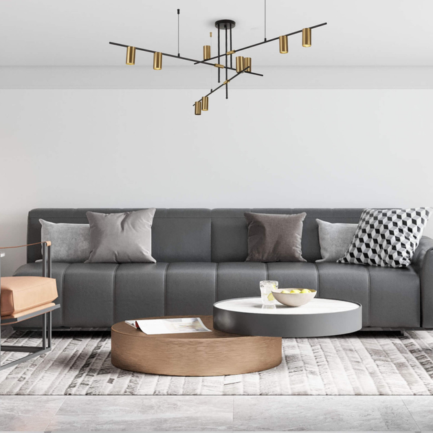 Lampa wisząca Light Prestige Arizona LP-074/9PL BK/GD - obraz 2