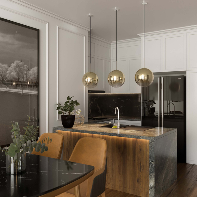 Підвісний світильник Light Prestige Palla LP-2844/1P S GD - зображення 2
