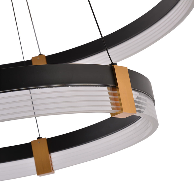 Підвісний світильник Light Prestige Plum LP-0407/2P BK - зображення 3