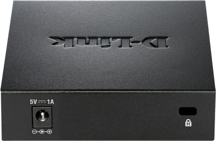 Комутатор D-Link DES-105/E 5xFE, Некерований, Метал - Фото 4 Комутатор D-Link DES-105/E 5xFE, Некерований, Метал - зображення 4
