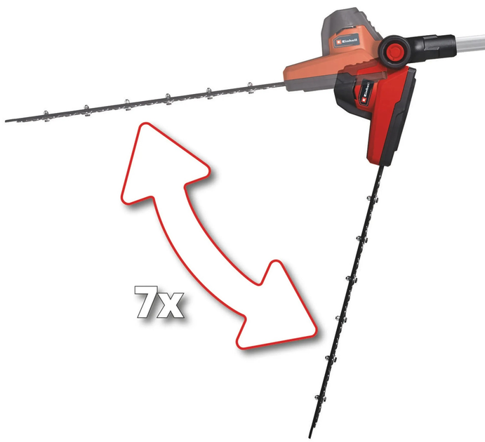 Кущоріз телескопічний акумуляторний Einhell GC-HH 18/45 Li T - Solo PX, 18В 450м, 3.5кг(без АКБ та ЗП) - изображение 9