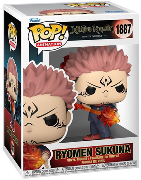 Фігурка Funko Pop! Jujutsu Kaisen Ryomen Sukuna 85322 (889698853224) - зображення 1