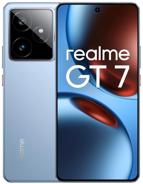 Smartfon Realme GT 7 5G 12/256GB IceSense Blue (6941764466838) - obraz 1