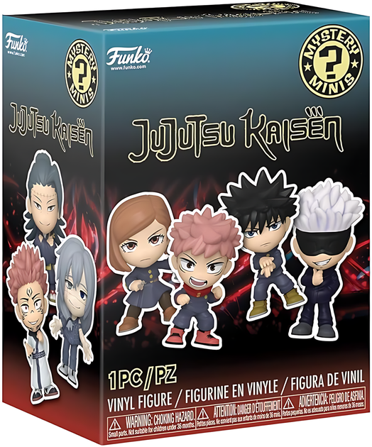 Фигурка Funko Mystery Minis Jujutsu Kaisen Магическая Битва Одна секретная фигурка 8 см FMM JK - изображение 3