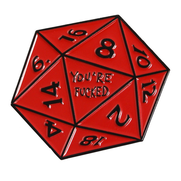 Значок Dungeons & Dragons Подземелья и драконы 3 см CH P DD 03 - Фото 1 Значок Dungeons & Dragons Подземелья и драконы 3 см CH P DD 03 - изображение 1