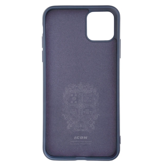 Чехол ArmorStandart ICON для Apple iPhone 11 Pro Max Dark Blue (ARM56713) - изображение 2