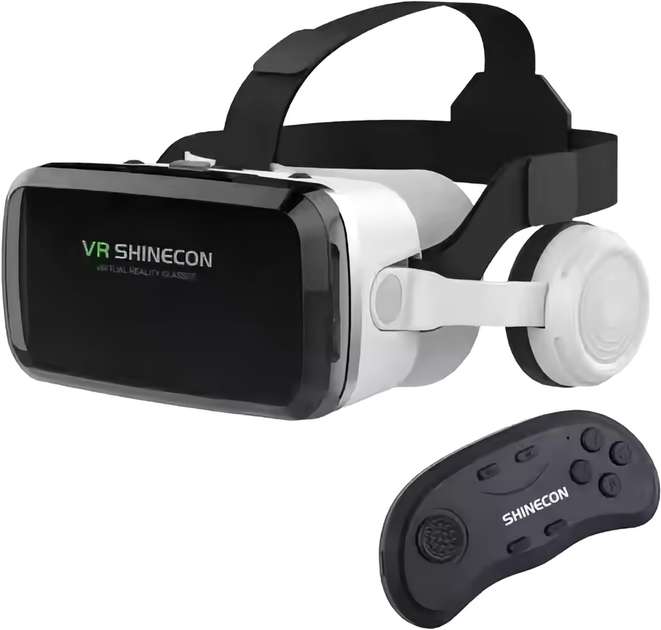 Окуляри віртуальної реальності Shinecon SC-G04BS-Box + Джойстик Shinecon SC-B01 (SC-G04BS+SC-B01) - зображення 2