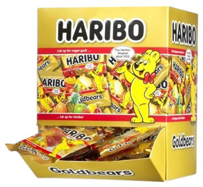 Żelki Haribo Goldbears 10 g x 100 szt (5701090038144) - obraz 1