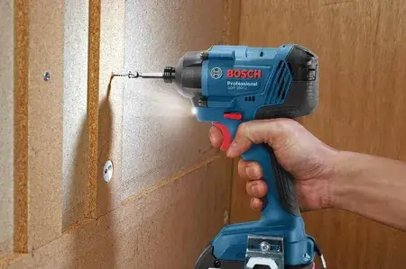Профессиональный гайкокрут ударный аккумуляторный Bosch Professional GDR 180-LI: без АКБ, 160Нм, щеточный - изображение 4