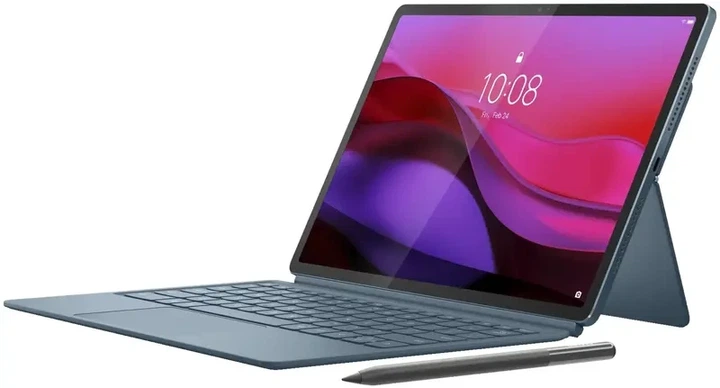 Планшет Lenovo Yoga Tab Plus (520FU) 12.7' 16/256Gb Wi-Fi Tidal Teal + Pen (ZAEG0103UA) UA UCRF - Фото 4 Планшет Lenovo Yoga Tab Plus (520FU) 12.7' 16/256Gb Wi-Fi Tidal Teal + Pen (ZAEG0103UA) UA UCRF - изображение 4
