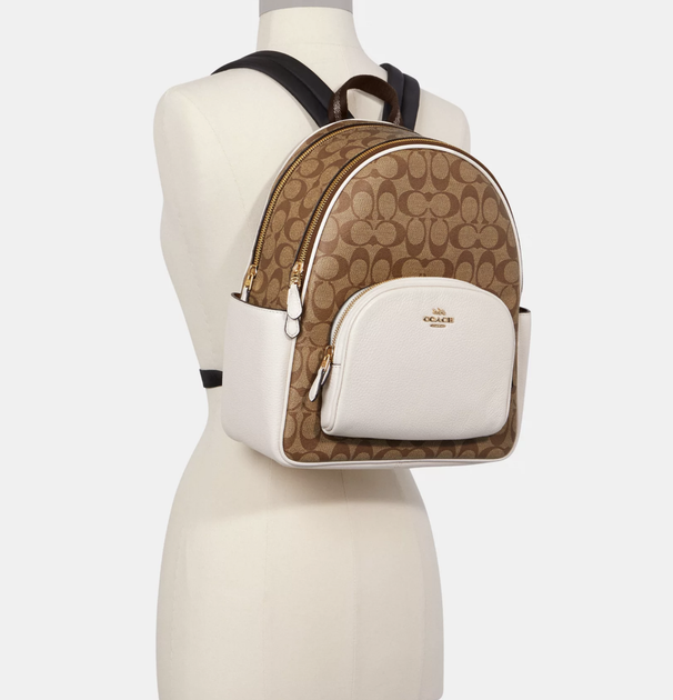 Жіночій рюкзак COACH Court Backpack In Signature Canvas. (374) - зображення 2