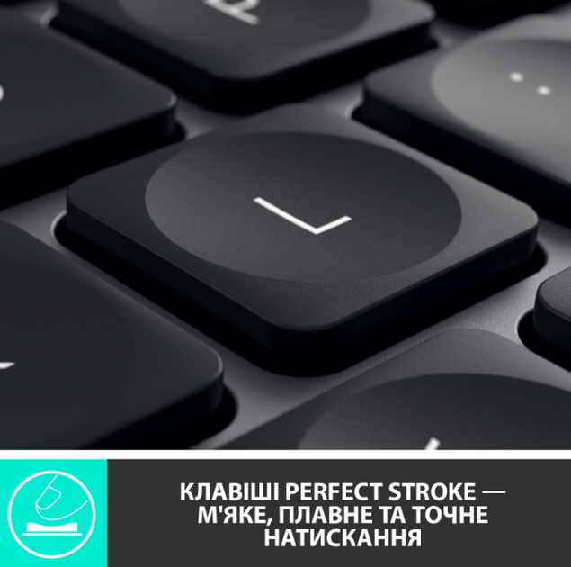 Клавіатура MX Master Keys for Business, US, Graphite (920-010251) Logitech (2000003369713) - зображення 8
