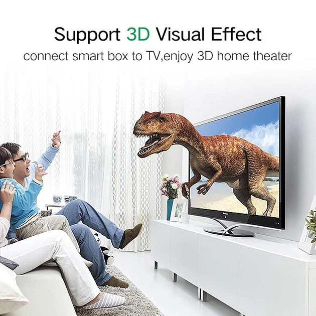 HDMI кабель V1.4 Ugreen HD101 з підтримкою FullHD/4K/3D video resolution, багатоканальний звук 5.1/7.1 (5м) - изображение 7