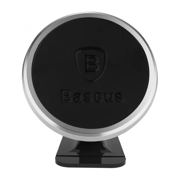 Магнітний тримач для смартфона Baseus Car and Desk Holder Magnetic 360 Rotation (Сріблястий) - Фото 2 Магнітний тримач для смартфона Baseus Car and Desk Holder Magnetic 360 Rotation (Сріблястий) - зображення 2