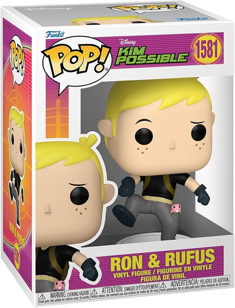 Фігурка Funko Pop! Disney Ron & Rufus 83525 (889698835251) - зображення 1