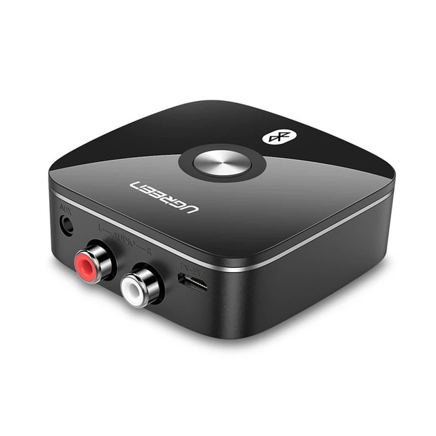 Бездротовий Bluetooth 5.1 (з aptX™) аудіоприймач Ugreen 40759 з 3.5мм і 2RCA виходами (Чорний) - изображение 2