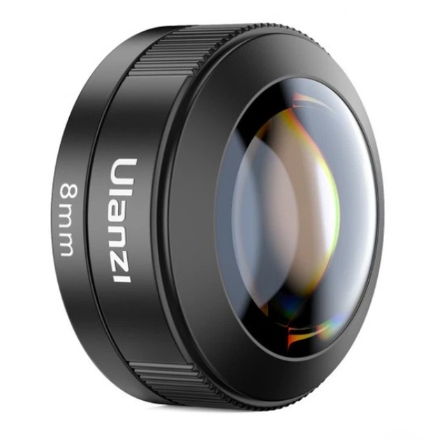 Об'єктив для телефону Ulanzi CL-004 8mm Fisheye lens (F007 ) (F007) - Фото 1 Об'єктив для телефону Ulanzi CL-004 8mm Fisheye lens (F007 ) (F007) - изображение 1