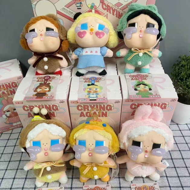 Коллекционный набор фигурок игрушек, брелков 6 в 1 Crybaby Crying