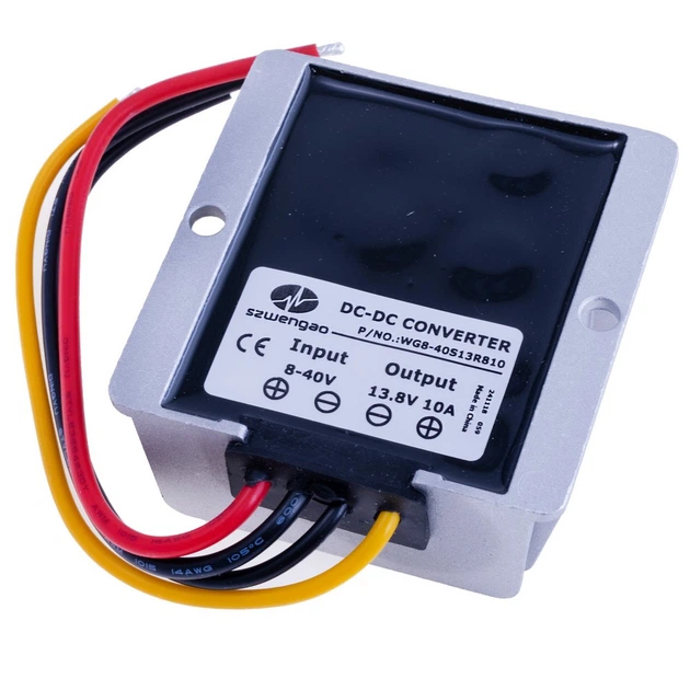 DC/DC преобразователь 8-40V в 13.8V/10A Szwengao - Фото 2 DC/DC преобразователь 8-40V в 13.8V/10A Szwengao - изображение 2