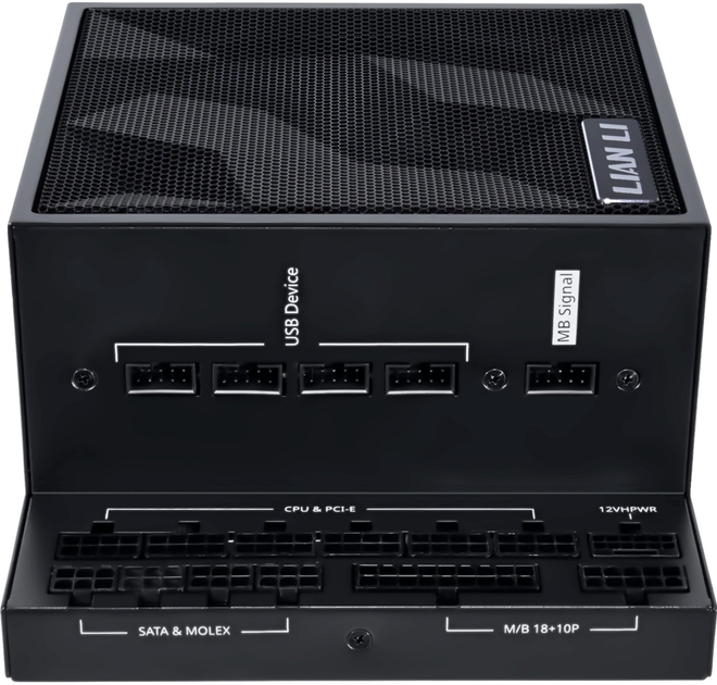 Блок живлення Lian Li EDGE EG1000 1000W 80 Plus Platinum Black (EG1000 BLACK) - зображення 2