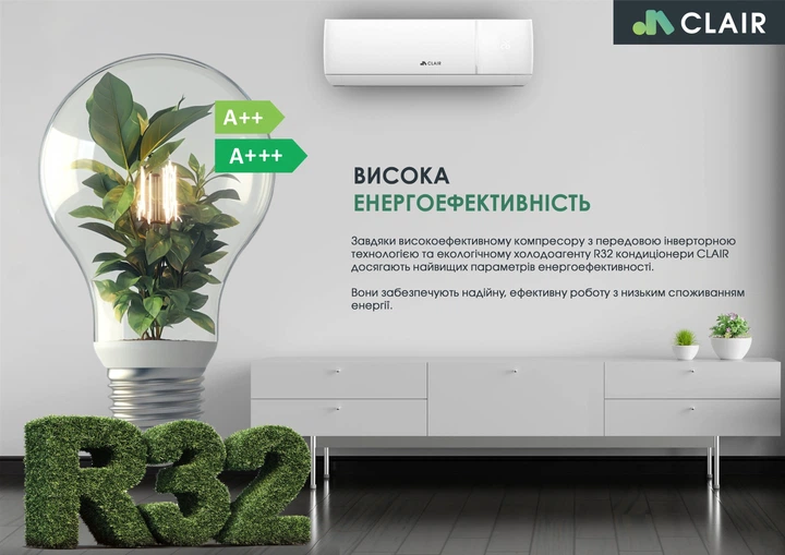 Кондиционер CLAIR NEO-07A-R32 - Фото 3 Кондиционер CLAIR NEO-07A-R32 - изображение 3