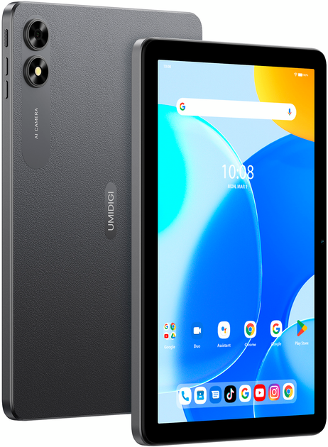 Планшет 10.1" Umidigi G3 Tab Ultra 8+8/128Gb 4G 2-SIM 8 ядер Android 13 6000 mAh Grey - зображення 2