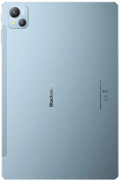 Планшет 10.1" Blackview Tab 13 6/128Gb 4G 2-SIM 8 ядер Android 12 7280 mAh Blue Б/В - зображення 3