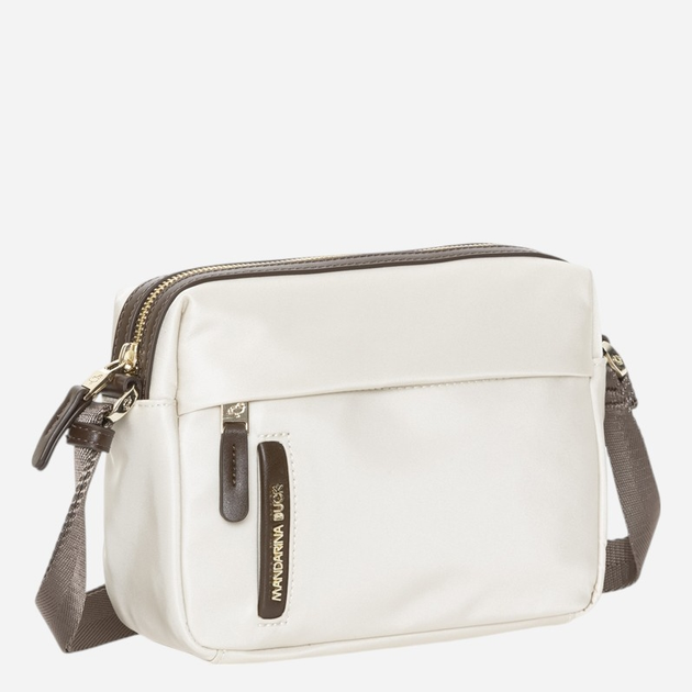 Torebka crossbody damska materiałowa Mandarina Duck Hunter P10VCT34-09E Biała - obraz 3